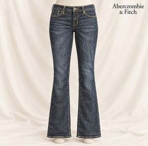 Abercrombie & Fitch The A&F Boot Jeans Size 27L31 Dark Wash